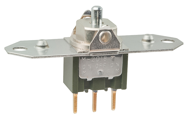 NKK Series M Miniature Rocker Switch: M2018TYG03
