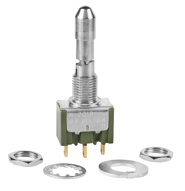 Buy NKK Switches Miniature Toggle Part Number M2019LL1G01 Online
