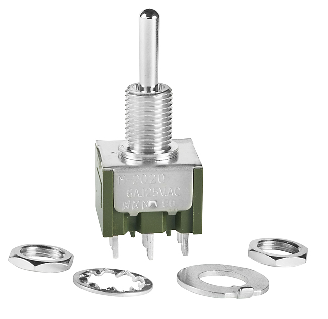 NKK Series M Miniature Toggle Switch 6A/125V – Reliable Control for Industrial Applications