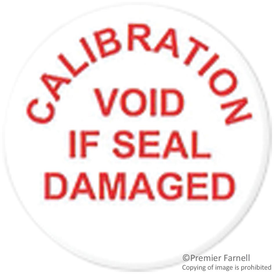 TE Series Calibration Security Label: M5031C