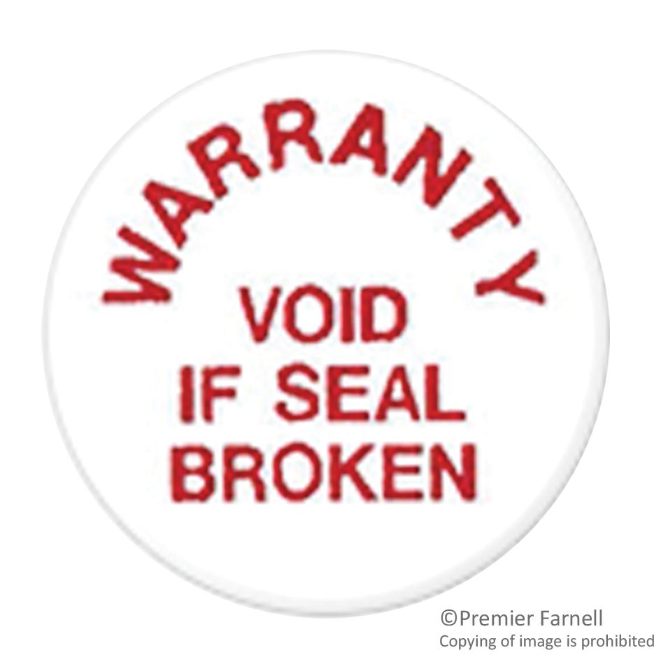 TE OCP5031W – Reliable Calibration Security Labels for Industrial Applications