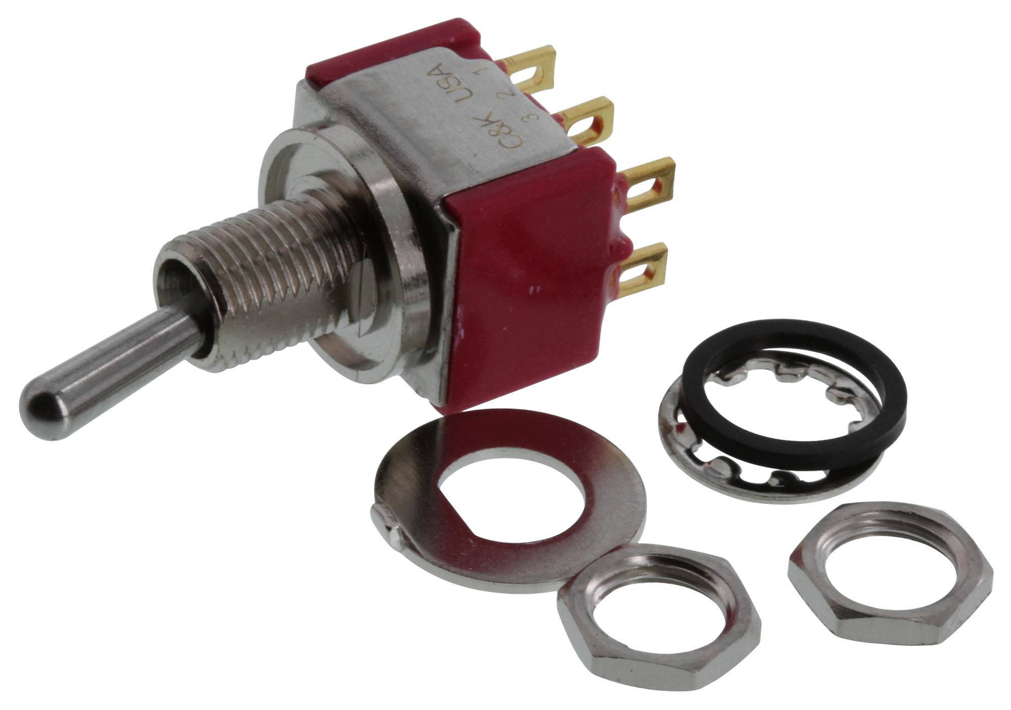 CK Switches Series MIL-S-83731 Toggle: 9-231