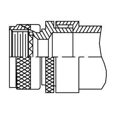 Buy Glenair EMI/RFI Environmental Backshell Part Number M850491045W Online