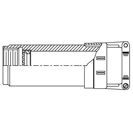 Glenair Series EMI/RFI Backshell: M850493616W04