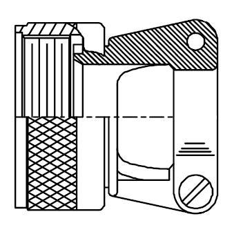 Glenair Series MIL-Spec Circular Cable Clamp: M85049/49-2S16W