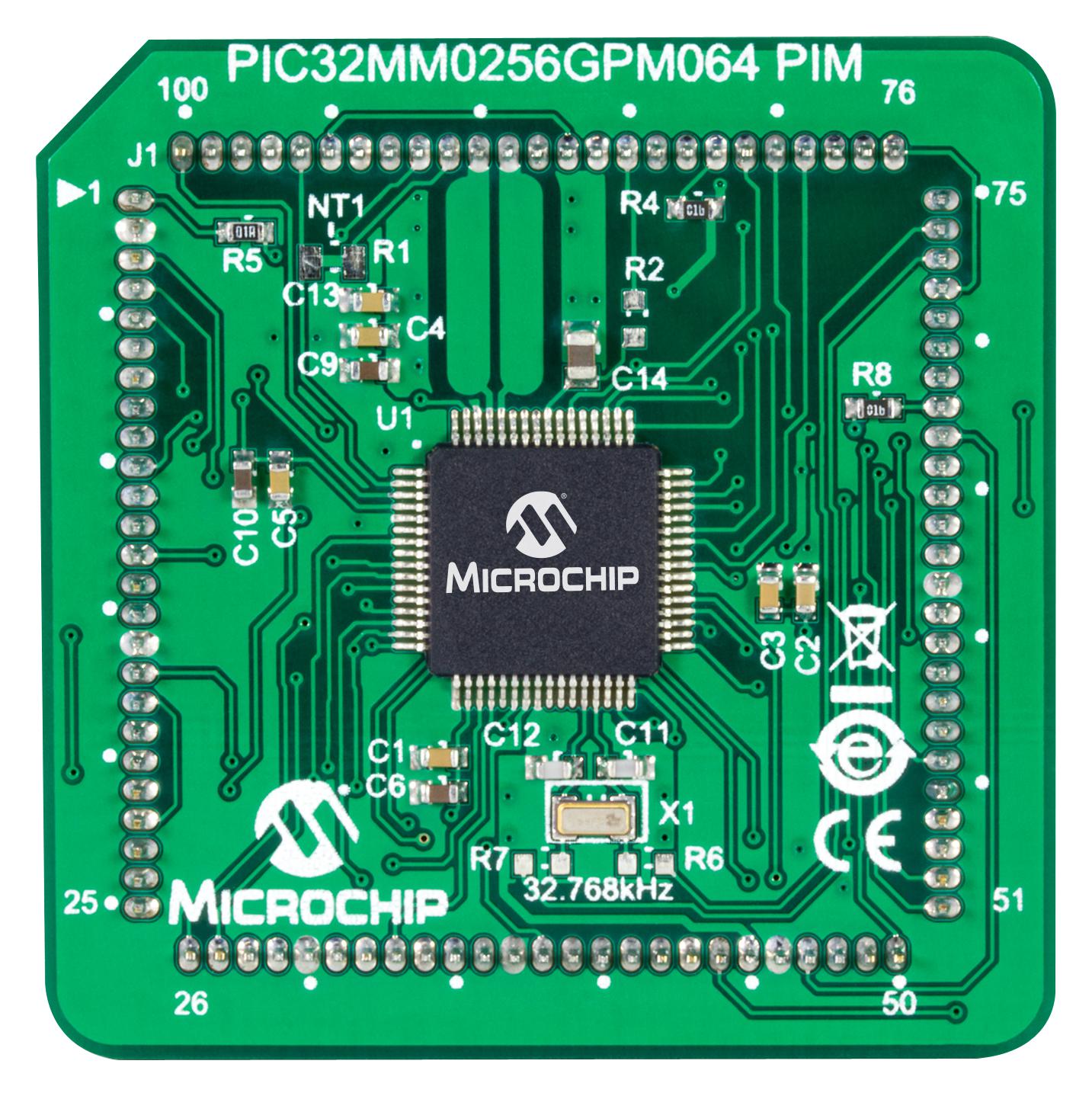 Buy Microchip PIC32MM0256GPM064 Part Number MA320023 Online