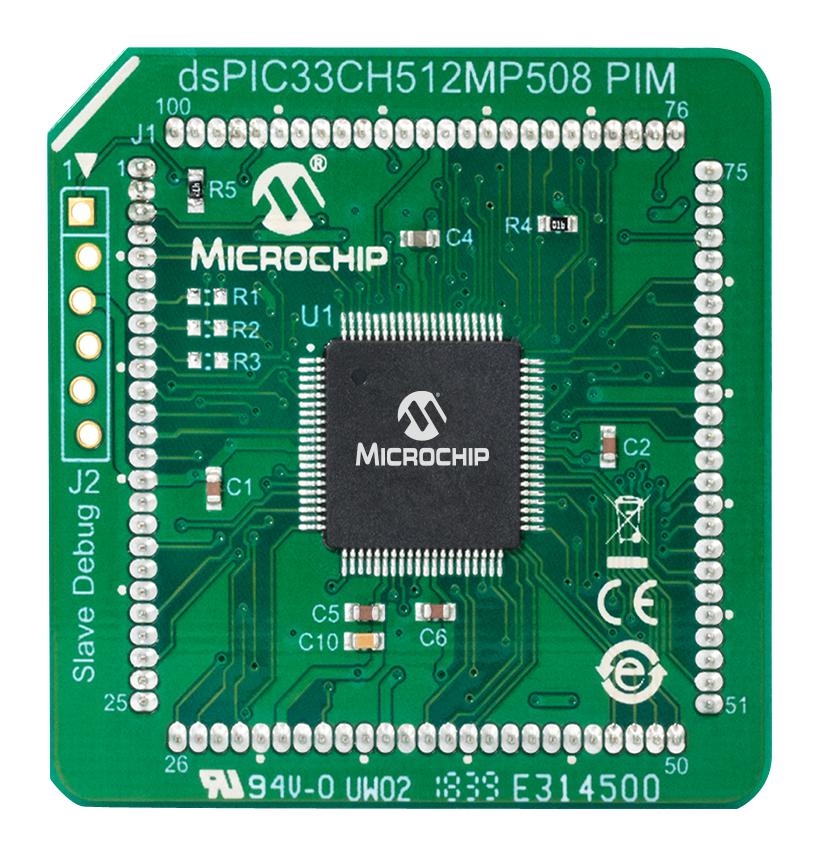 Buy MICROCHIP dsPIC33CH512MP508 Part Number MA330046 Online