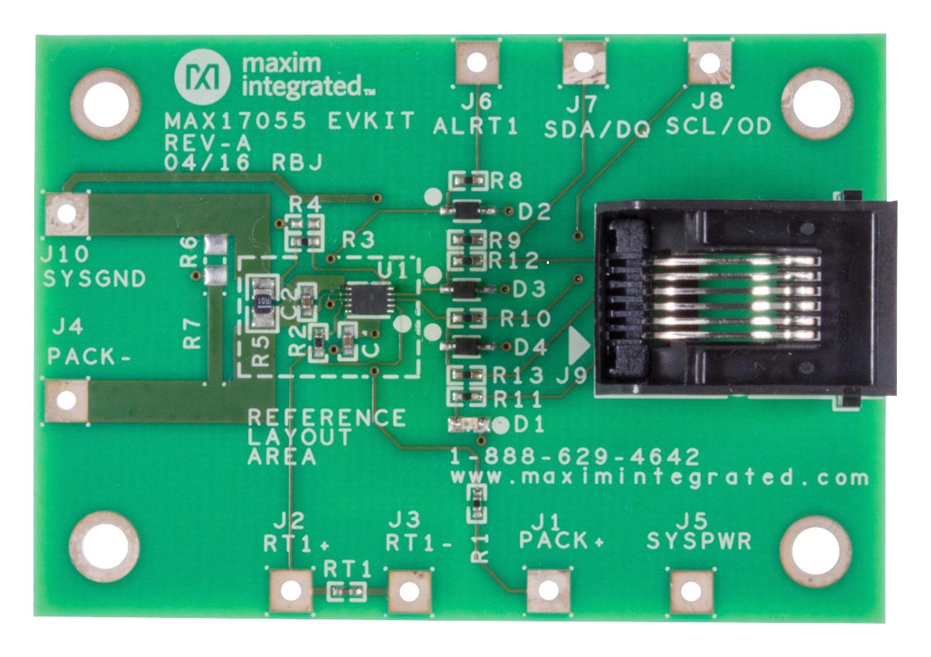 Maxim Integrated MAX17055X – Reliable Fuel Gauge for Industrial Applications