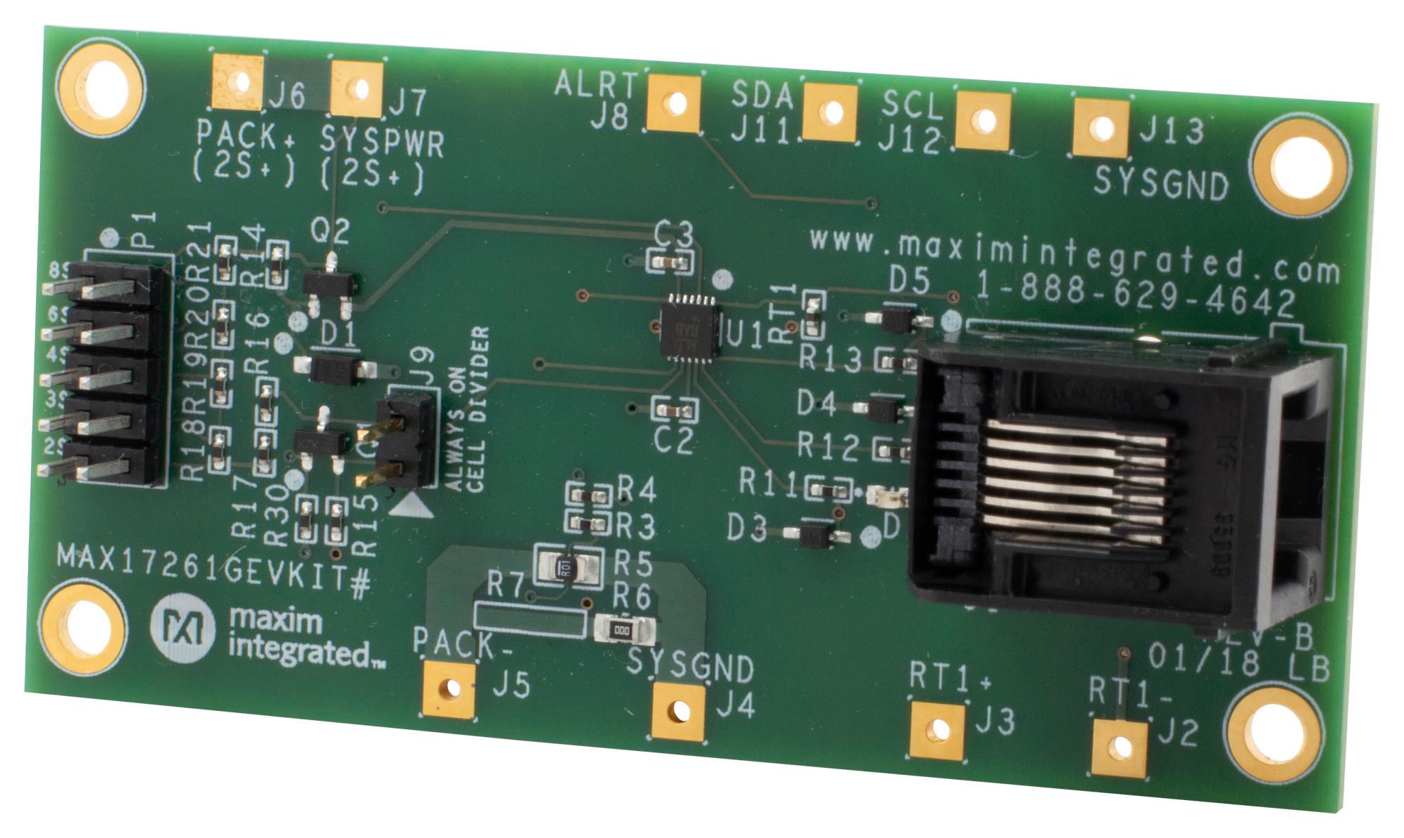 Maxim MAX17261 – Reliable Fuel-Gauge for Industrial Applications