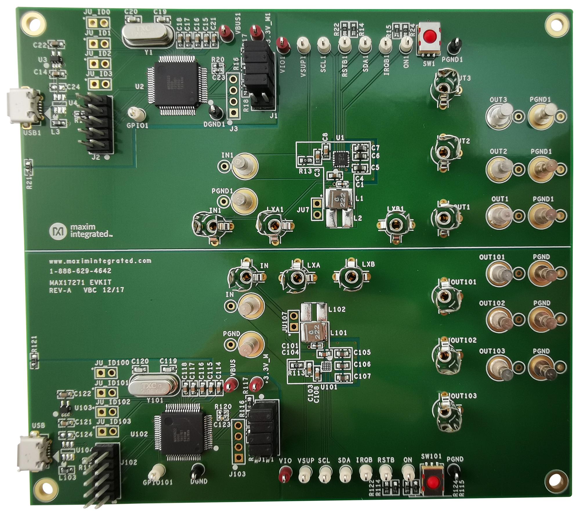 Maxim Series MAX17271 Regulator: MAX17271EVKIT