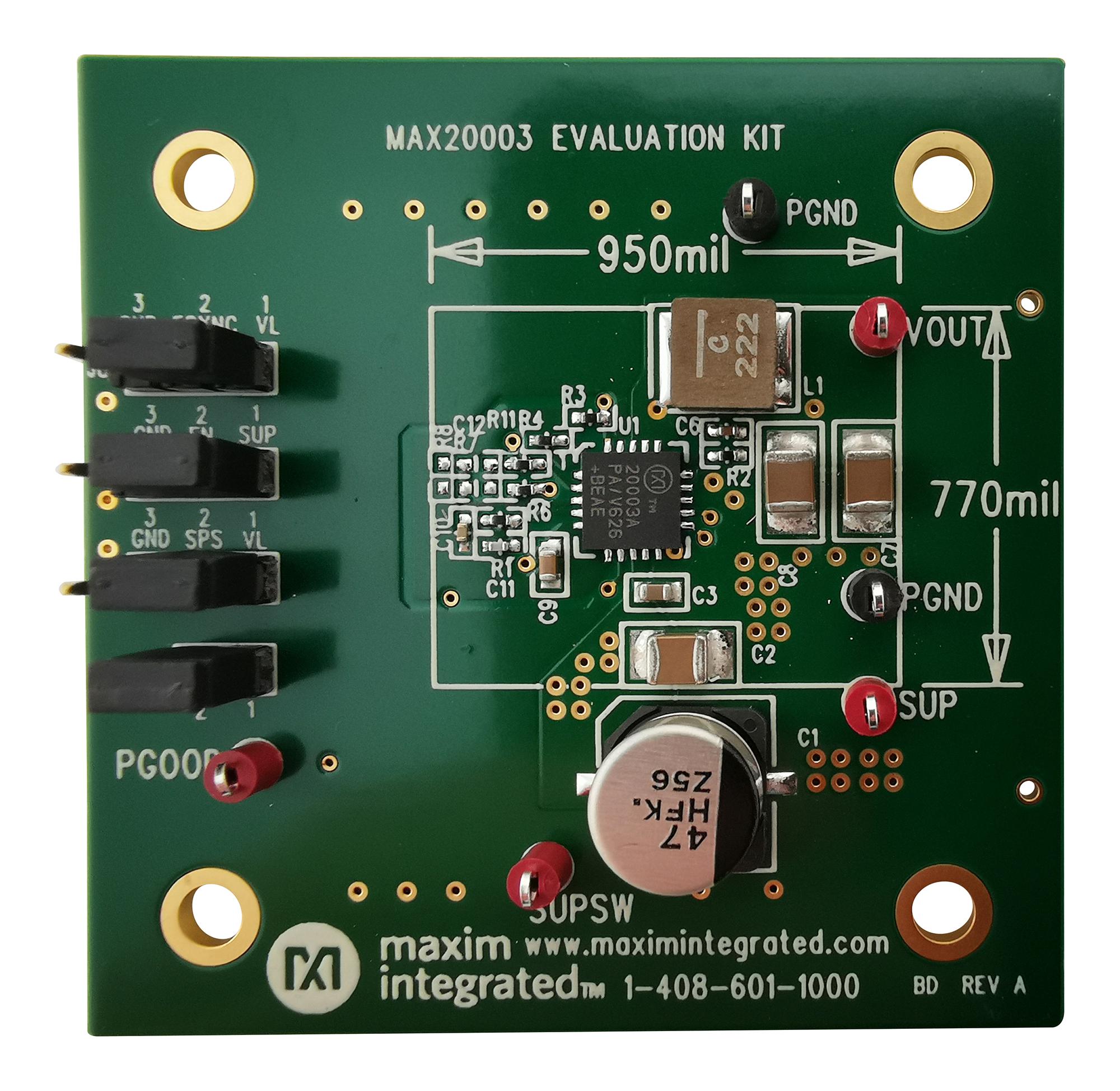 Maxim MAX20003EVKIT – Reliable High-Voltage Step-Down Converter for Industrial Applications