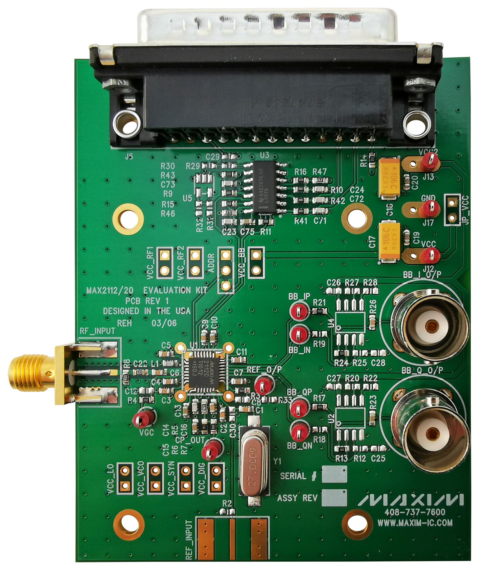 Buy Maxim Integrated MAX2112EVKIT Part Number MAX2112EVKIT Online