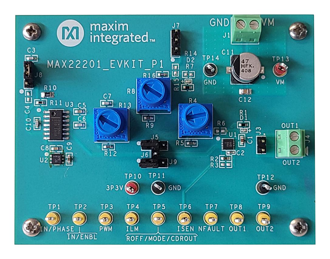Maxim Series MAX22201 Motor Driver: MAX22201EVKIT