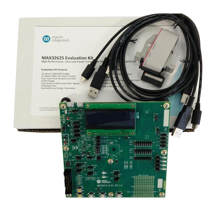 Maxim MAX32626 Series Microcontroller Development Kit: MAX32626EVKIT