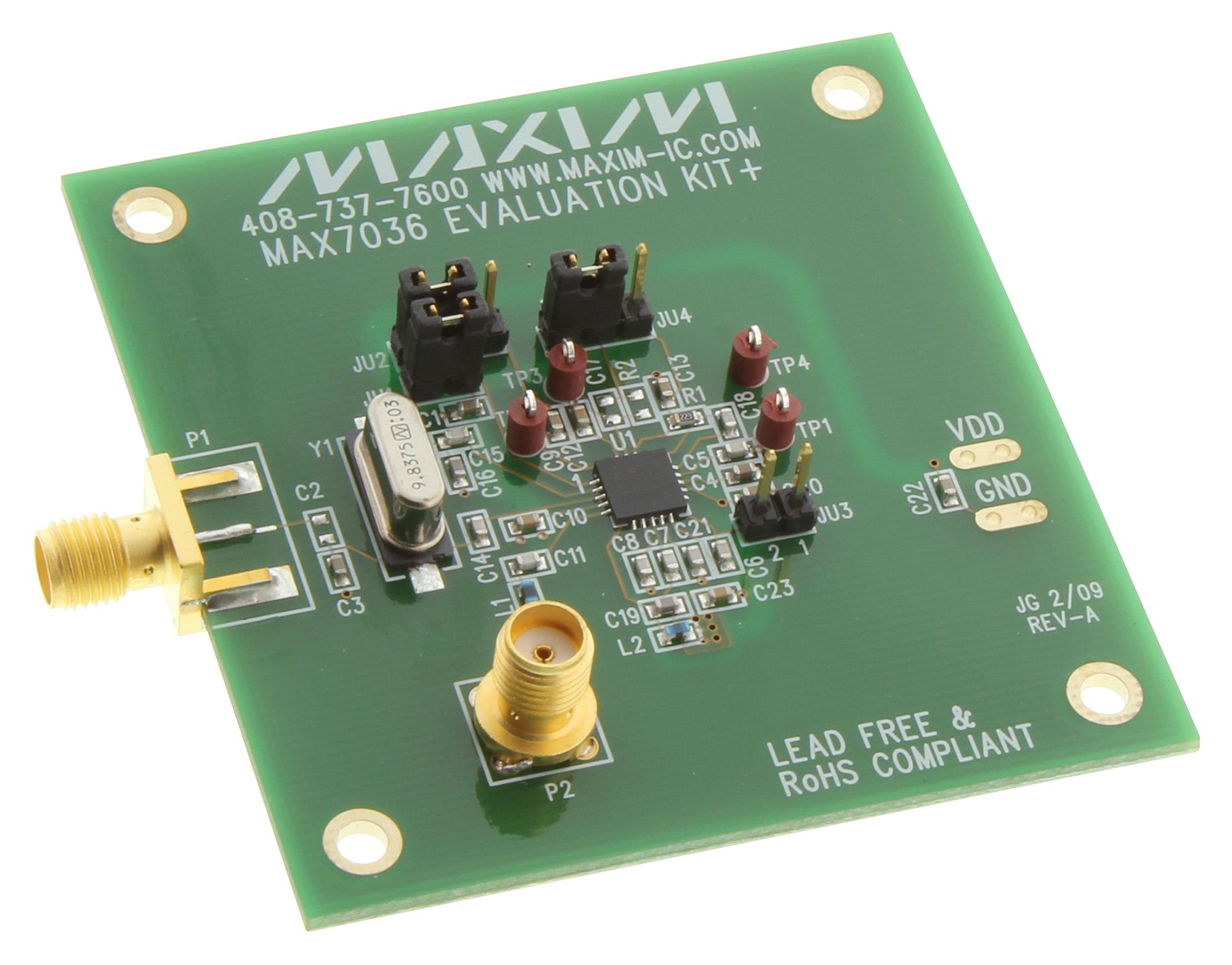 Maxim MAX7036EVKIT315 – Reliable RF Receiver Evaluation Kit for Industrial Applications