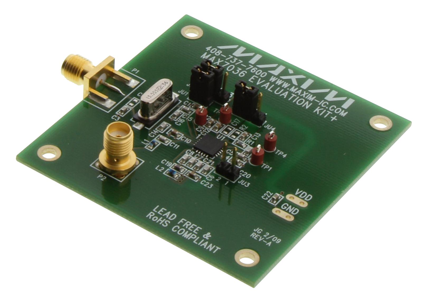 Maxim Series MAX7036 ASK Receiver: MAX7036EVKIT433