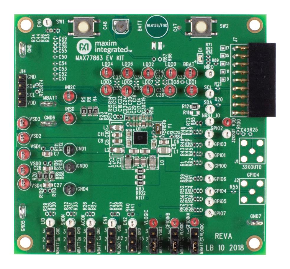 Maxim Series Power Management IC: MAX77863 Evaluation Kit