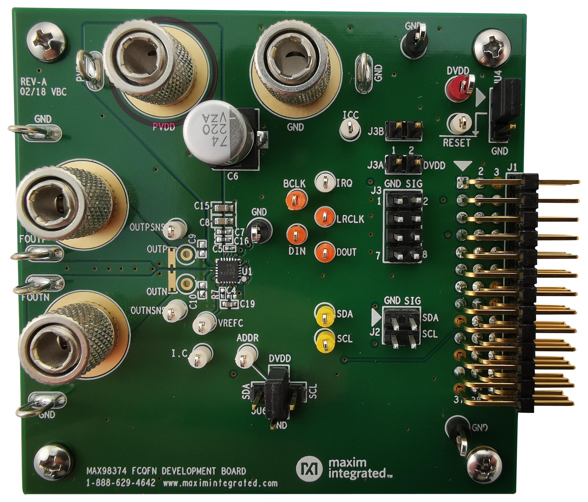 Buy MAXIM Integrated MAX98374 Part Number MAX98374FEVSYS Online
