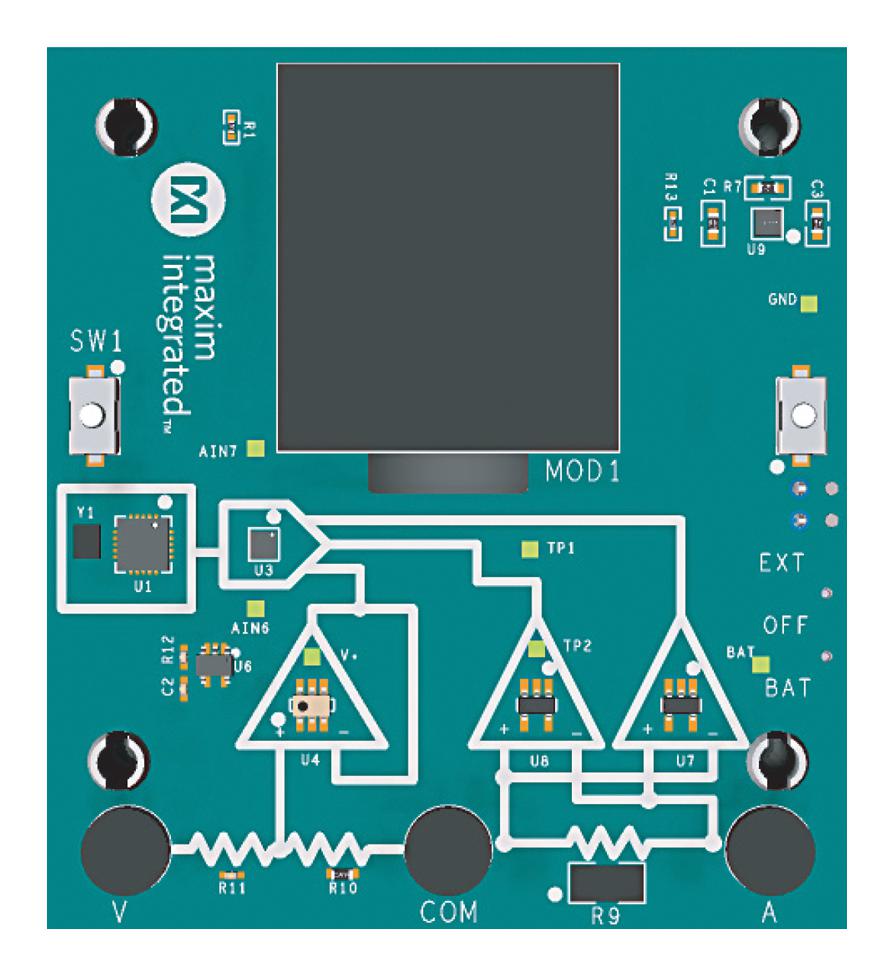 Maxim MAXNANOPWRBD Ultra-Low Power Multimeter for IoT and Wearable Devices