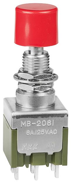 Buy NKK Switches Miniature Pushbuttons Part Number MB2061SS1W01CC Online