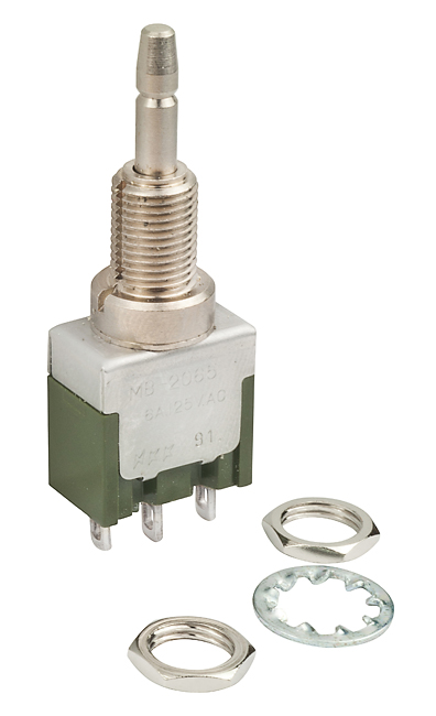 NKK Series MB2000 SPDT Toggle Switch: MB2065LS1W01