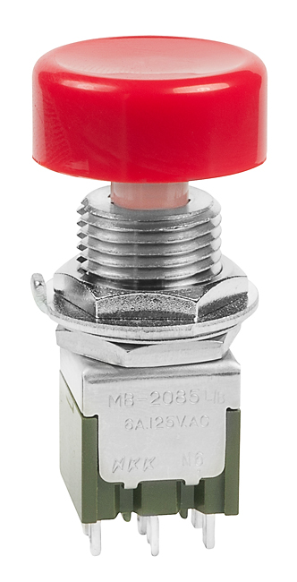 NKK Large Bushing Miniature Pushbuttons – Reliable Switching for Industrial Applications