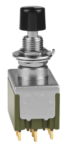 NKK Series MB2000 Miniature Pushbutton: MB2181SS1G01BA