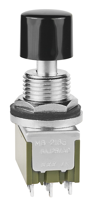 NKK Series MB2000 Miniature Pushbutton: MB2185SB3W01DA