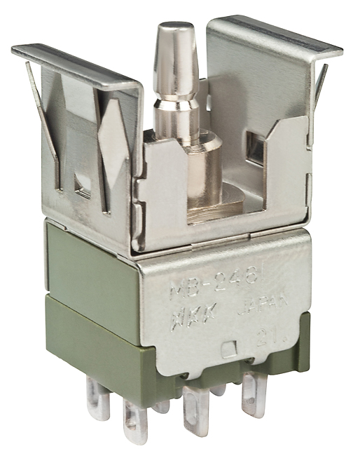 NKK Series MB2400 Momentary Pushbutton: MB2461JW01