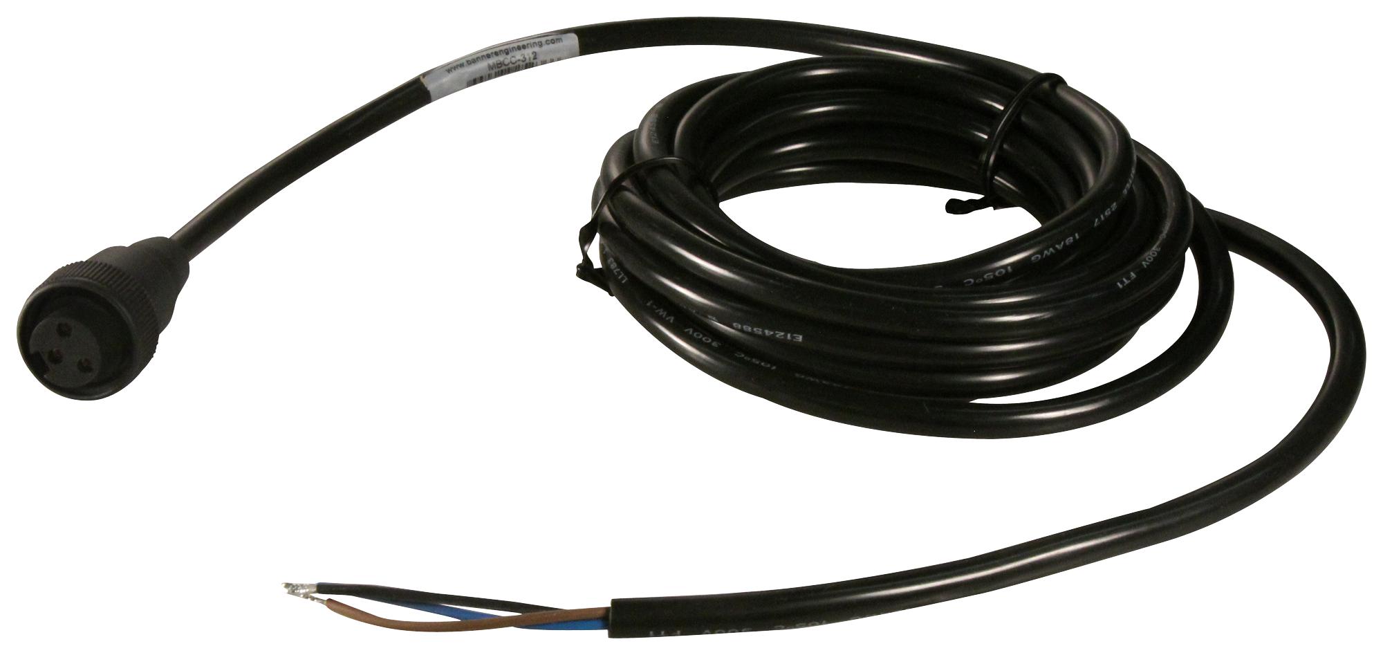 Banner Engineering MBCC312 – Reliable Quick Disconnect Cable for Industrial Applications