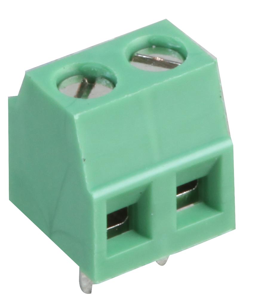 Multicomp Series PCB Terminal Block: 3.81mm Pitch 2 Pole Mco00018