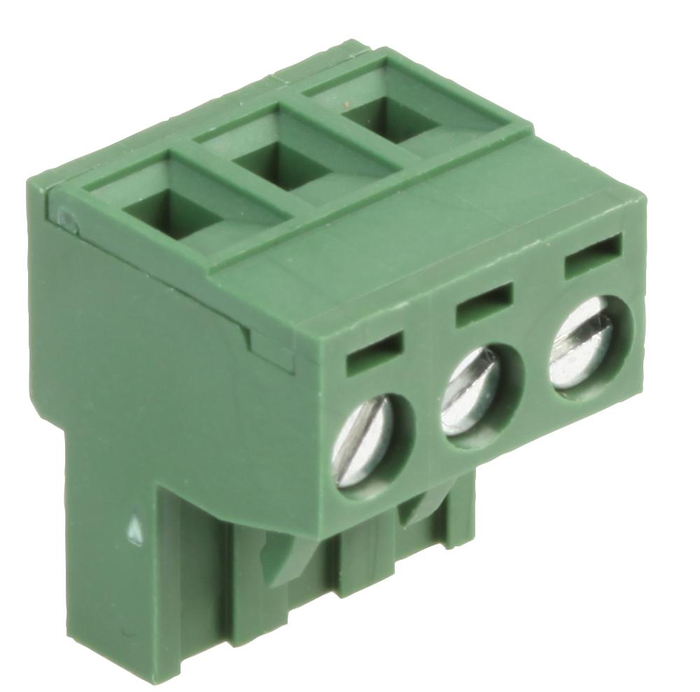 Multicomp Series 3-Way Pluggable PCB Terminal Block: MC000177