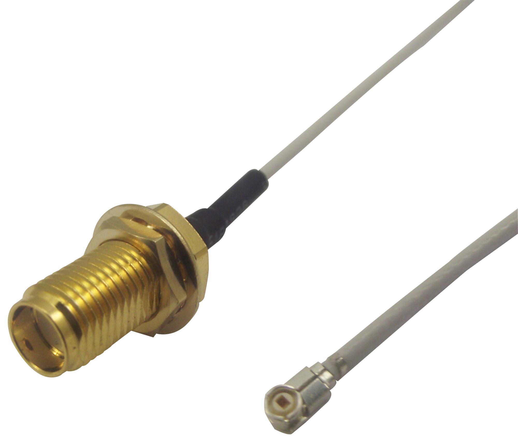 Multicomp Series RF Cable: 50Ω DC-3GHz U.FL to SMA Assembly MC000812