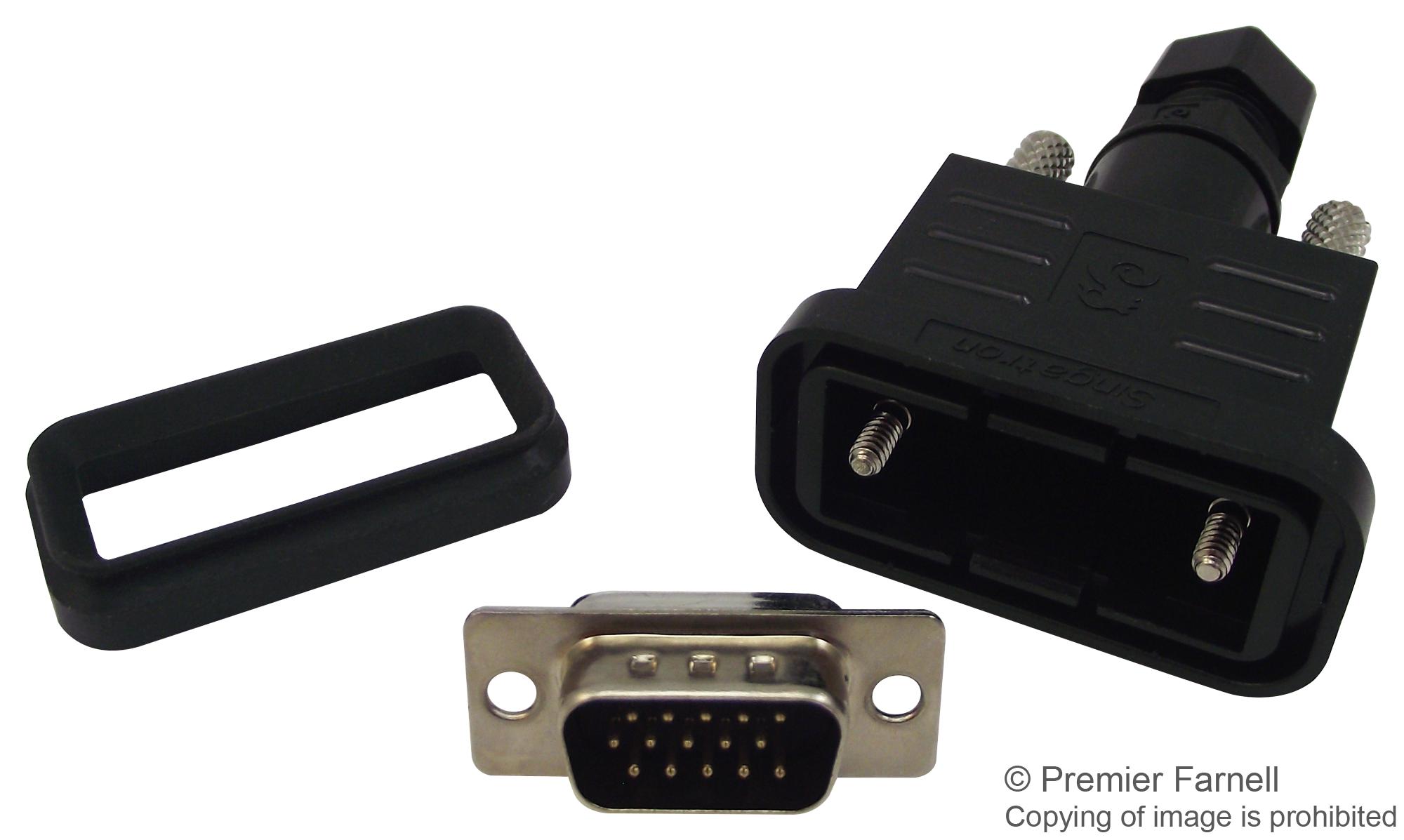 Multicomp Series Waterproof D-Sub Connectors: MC000972