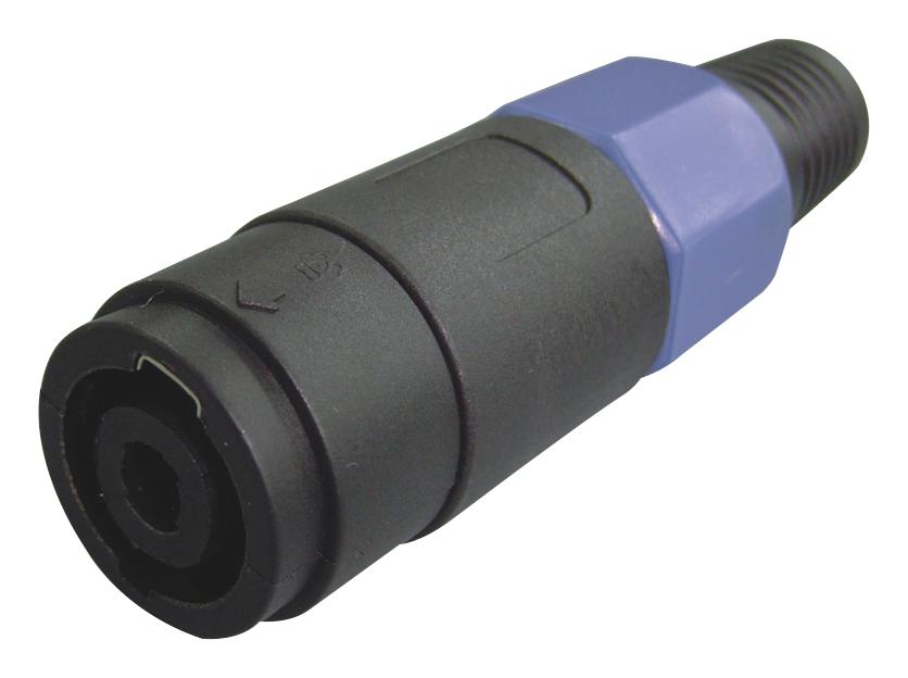 Multicomp Series 4P Male Inline Speaker Connector: MC001456
