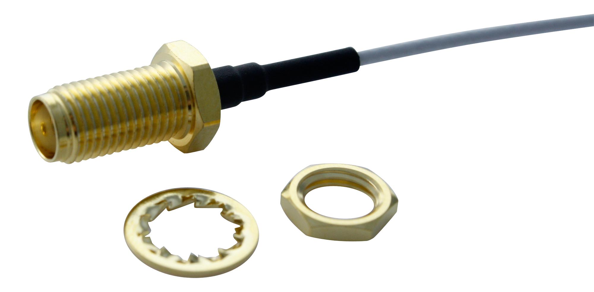 Multicomp Series SMA Bulkhead RF Connector: MC001480