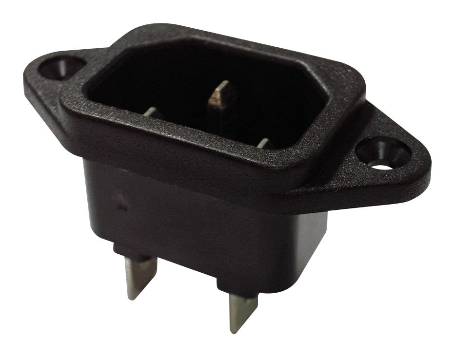 Premier Series Power Entry Receptacle With Pins: MC001534