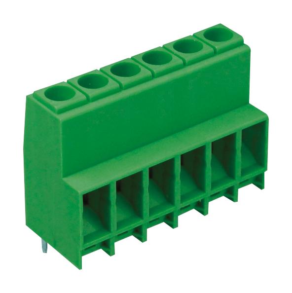 Multicomp Series PCB Terminal Block: 6.35mm Modular Type 3 Poles 35A 600V