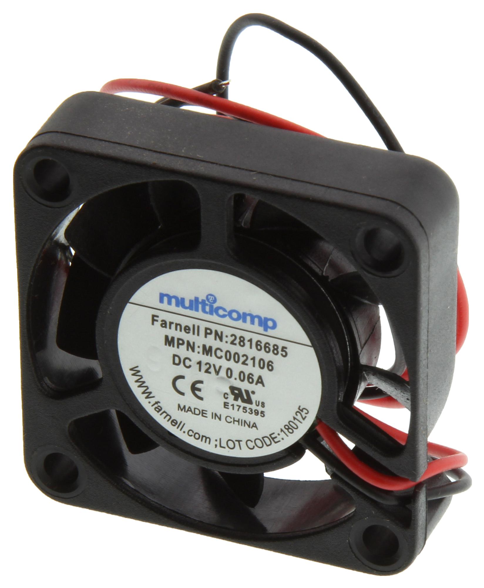 Buy multicomp Axial Cooling Fan Part Number MC002106 Online