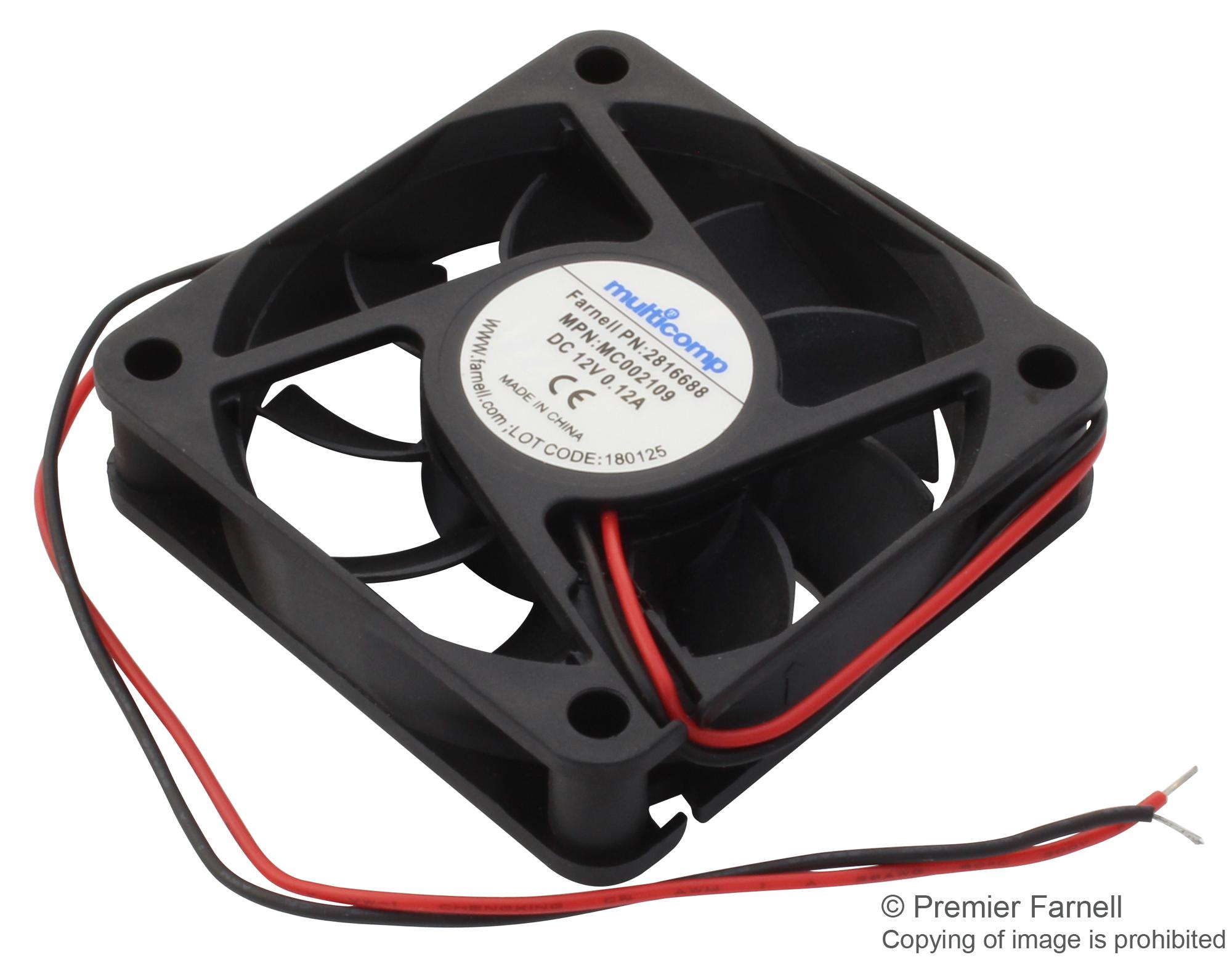 Multicomp Series Cooling Fan: MC002109