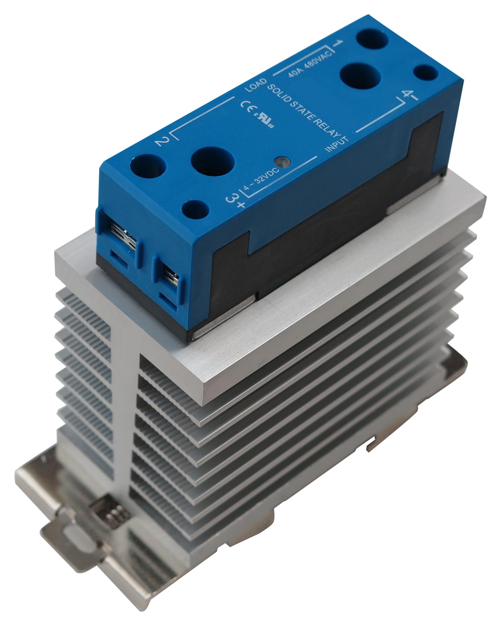 Multicomp DIN Rail Mount Solid State Relay – Reliable Industrial Switching Parts