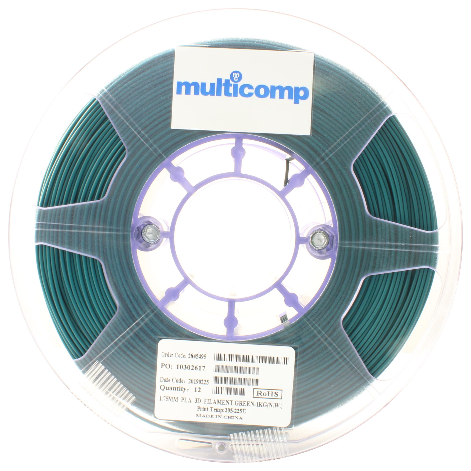 Multicomp Series PLA Filament: MC002548