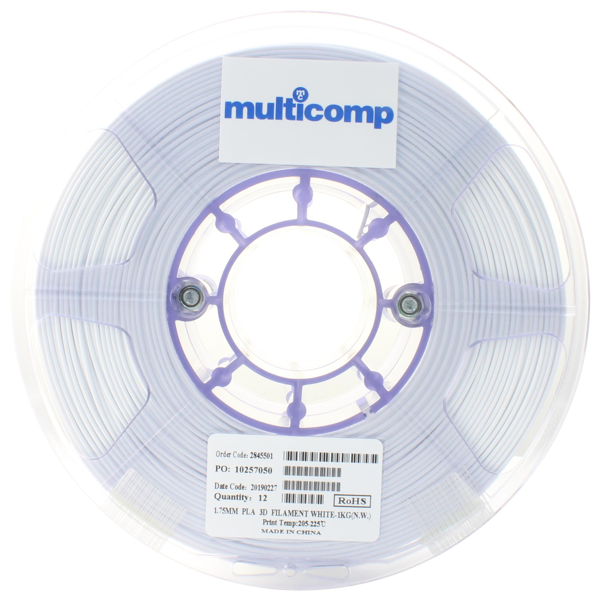 Buy Multicomp PLA Filament Part Number MC002554 Online