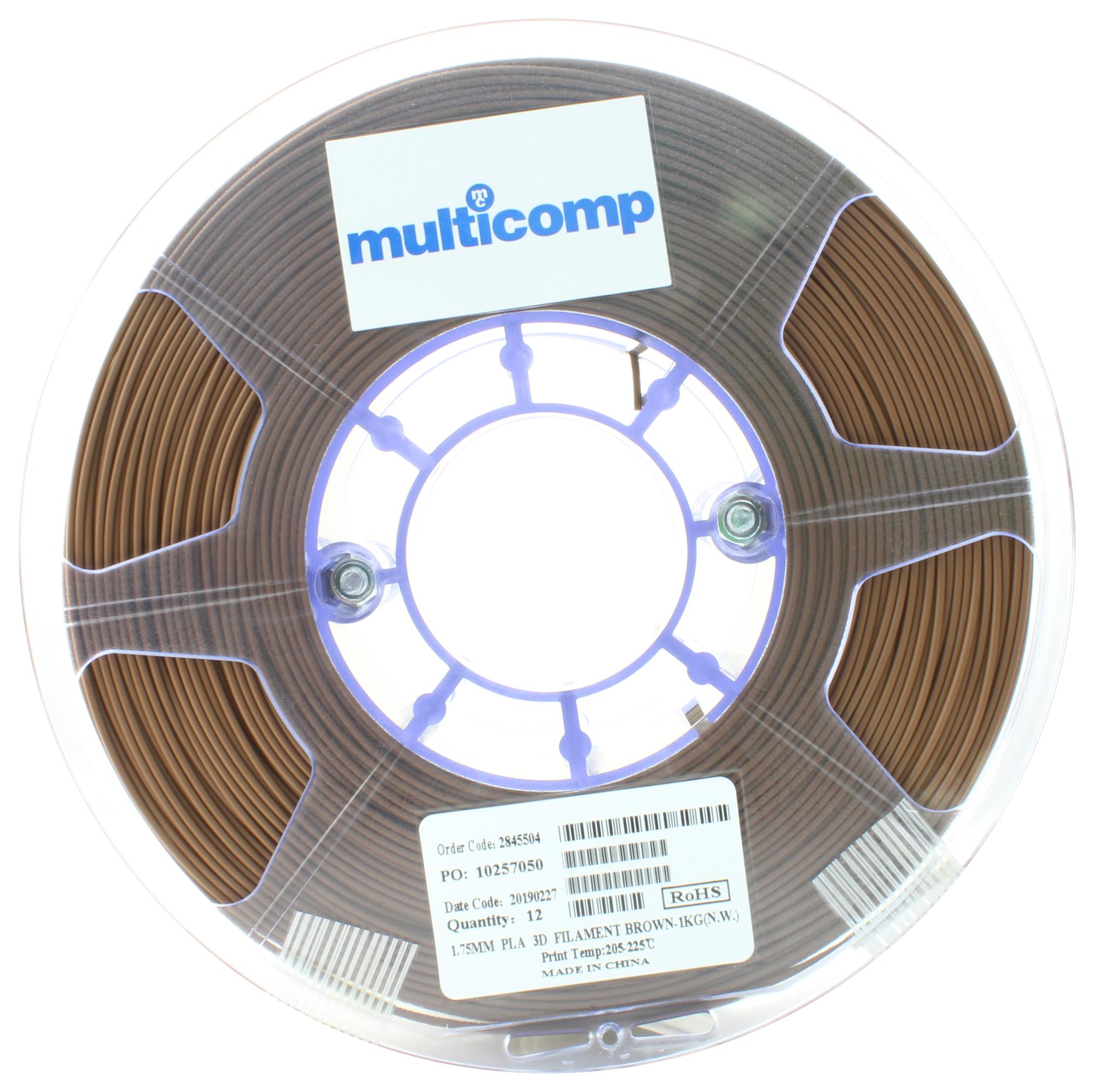 Buy multicomp PLA Filament Part Number MC002557 Online