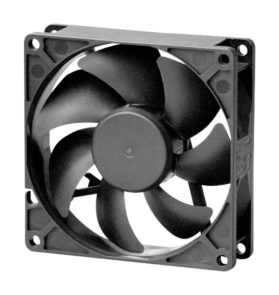 Multicomp Series Axial Fan: 92mm x 92mm x 25mm 12V 75CFM