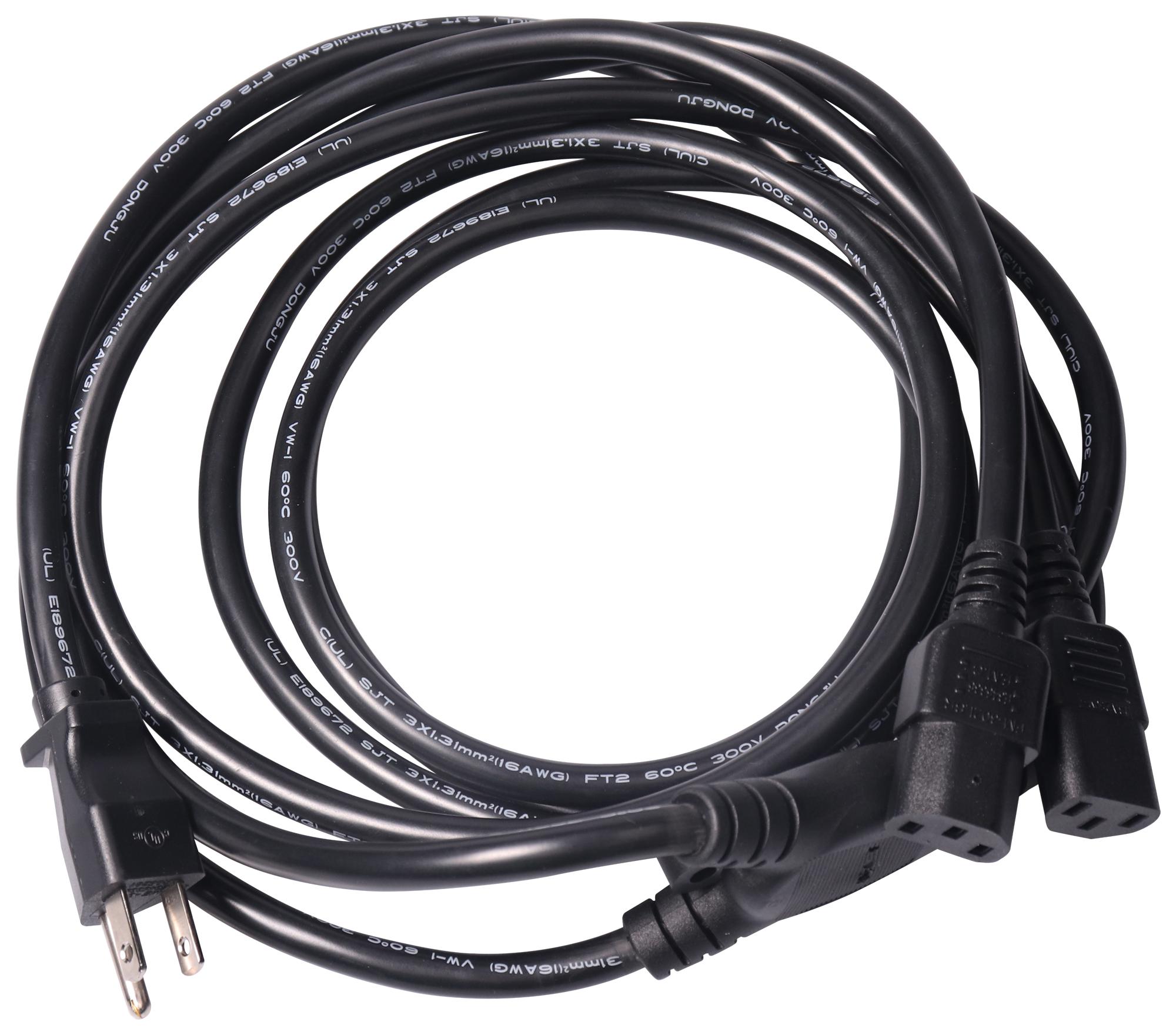 Multicomp Series Power Splitter Y Cable: MC002828