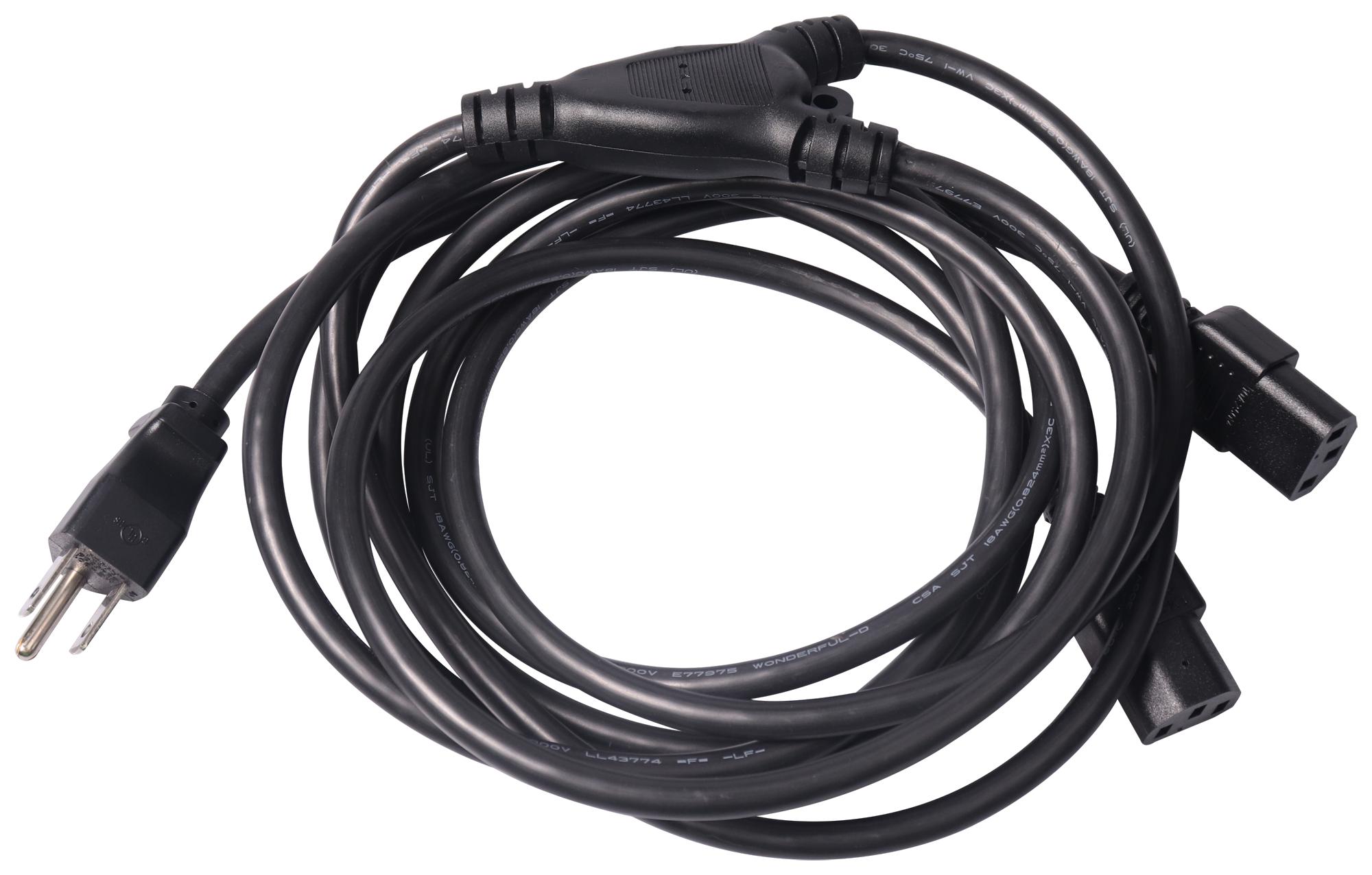 Multicomp Series Power Splitter Y Cable: MC002829