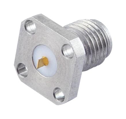 Multicomp Pro MC002933 – Reliable RF Solder SMA Square Flange Mount Jack Receptacle for Industrial Applications