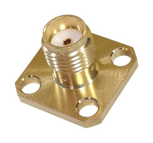 Multicomp Series SMA Connector: Straight SMA Square Flange Mount MC002937