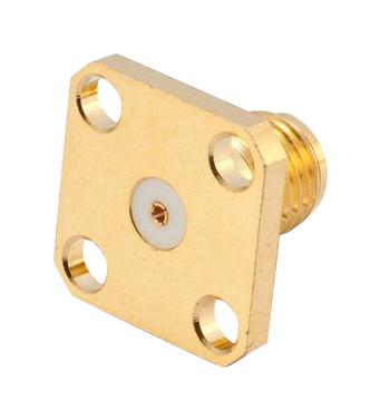 Multicomp Series SMA: 4-Hole Square Flange RF Receptacle MC002938